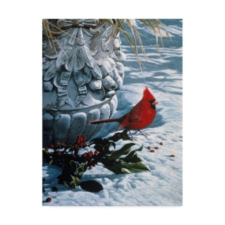 Ron Parker 'Winter Holly' Canvas Art,24x32